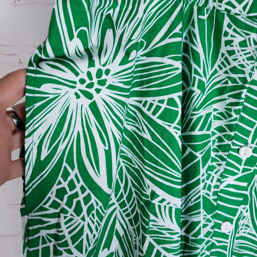 TABITHA BROWN x TARGET Tropical Floral Print Maxi Skirt Size 1X Green White NEW - Picture 8 of 13